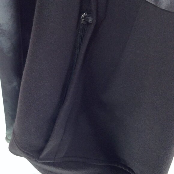 Tek Gear DryTek Plus Size Mixed Media Windbreaker Jacket Womens 1X Black Workout - Picture 9 of 11